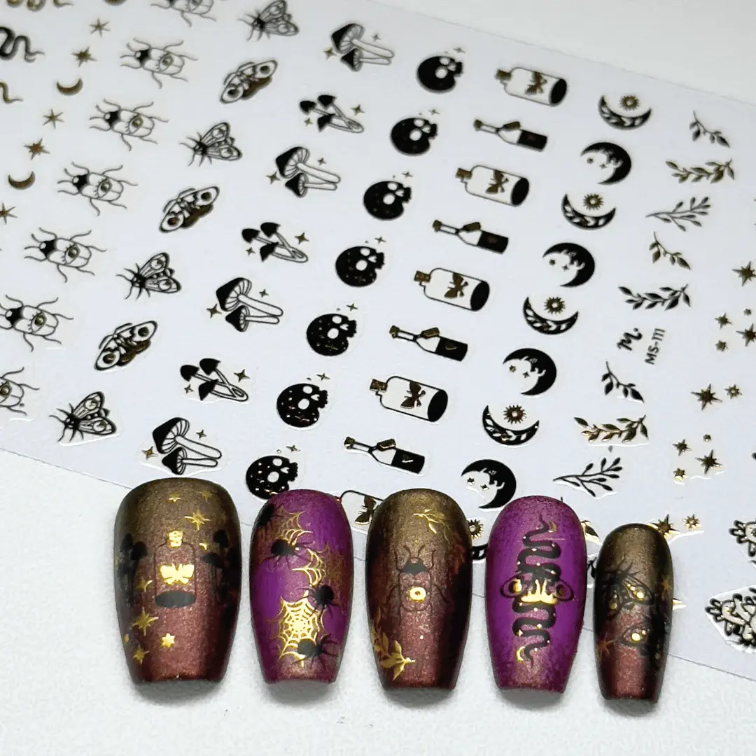 Spell Book (MS-111) - Nail Art Sticker Spell Book (MS-111) - Nail Art Sticker