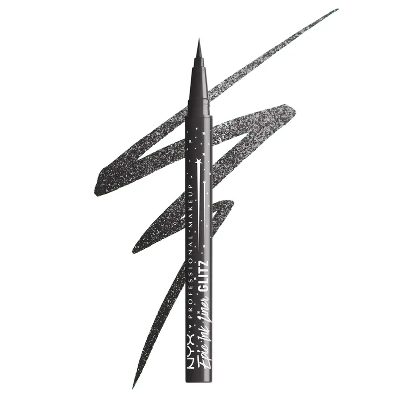Epic Ink Liner, Waterproof Liquid Eyeliner, NYX Professional Makeup