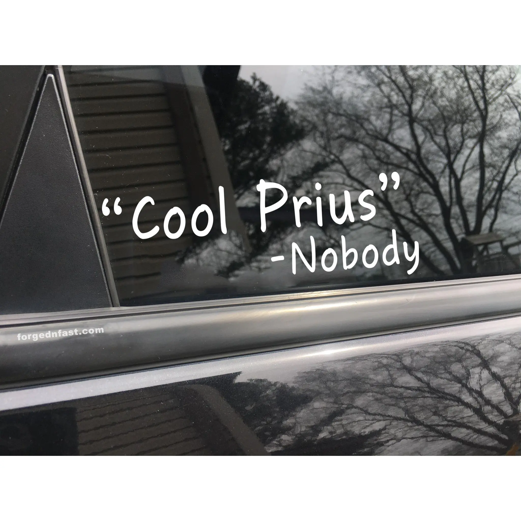 Cool Prius, car decal, bumper sticker, truck decal, funny car decal