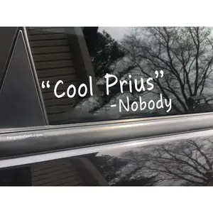 Cool Prius, car decal, bumper sticker, truck decal, funny car decal