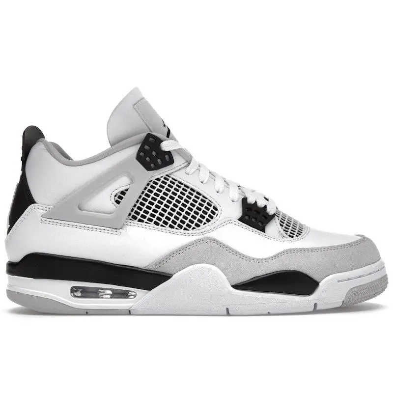 Jordan Men's 4 Retro Military Black Basketball Shoes, from StockX