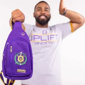 Omega Psi Phi Crossbody Bag