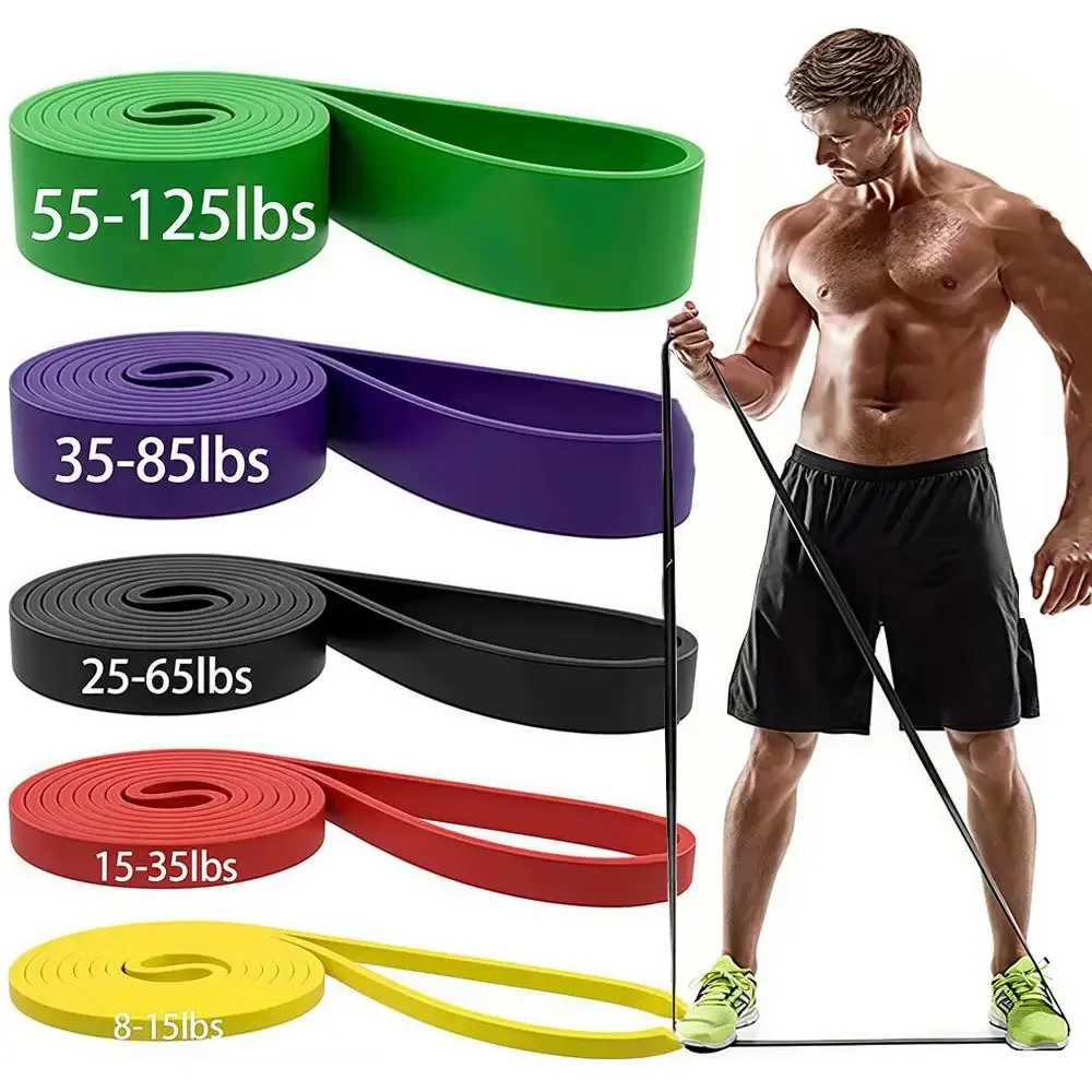 Durable Resistance Bands Set for Home Gym, Home Workout, Home Gym Gear, Thick Elastic Stretch Bands for Body Training, Suitable for Men & Women, Fitness Equipment Exercise Equipment, Durable Stretching Band, Gym Accessories