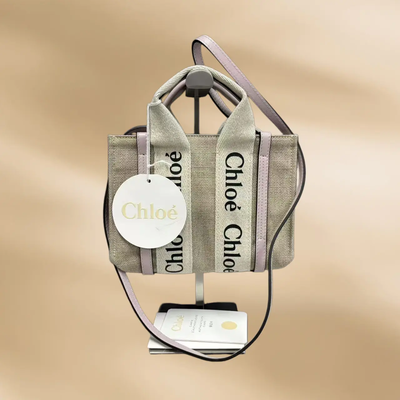Pre-owned Chloé Chloe Canvas Shoulder Bag D0512628414