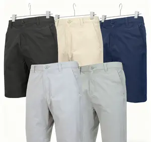 Men’s Multi-Pocket Golf Shorts, Quick Dry Moisture-Wicking Utility Cargo Shorts with Zipper Pockets (30-42), Holiday Summer Outdoor Wear