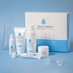 Hydrating Skincare Gift Set - Gentle Nourishment, 5-Piece Basic Facial Care