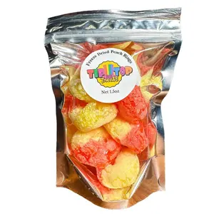 Freeze Dried Peach Rings - Tip Top Treats (Freeze Dried Candy)