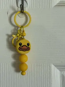 Yellow Ducky Beaded Kaychain