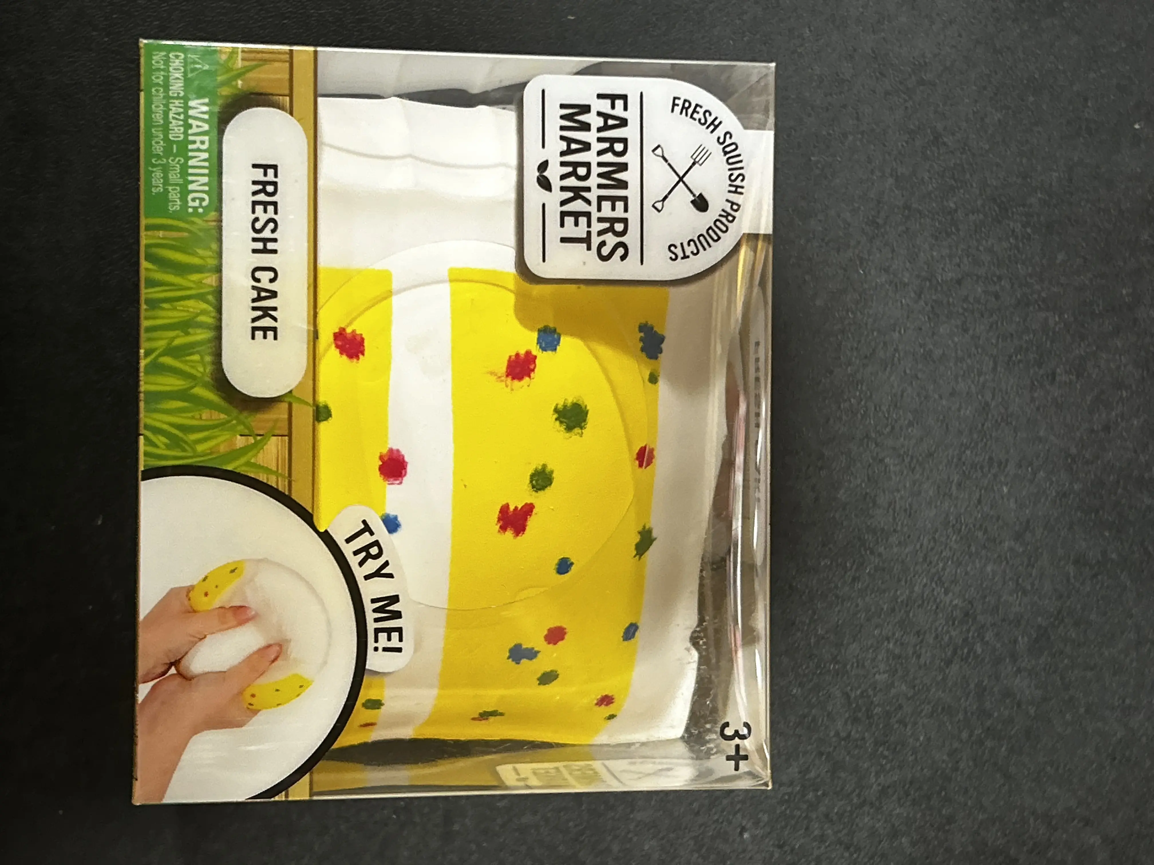 Jumbo stress relief cake