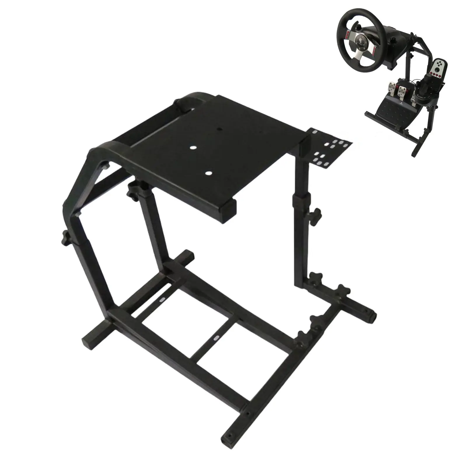 YOKOMA Racing Simulator Steering Wheel Stand G25 G27 G29 Racing Game Bracket