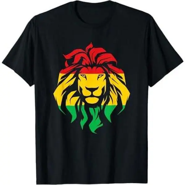 Lion Of Judah / Rasta Rastafari Roots Reggae Clothing T-Shirt