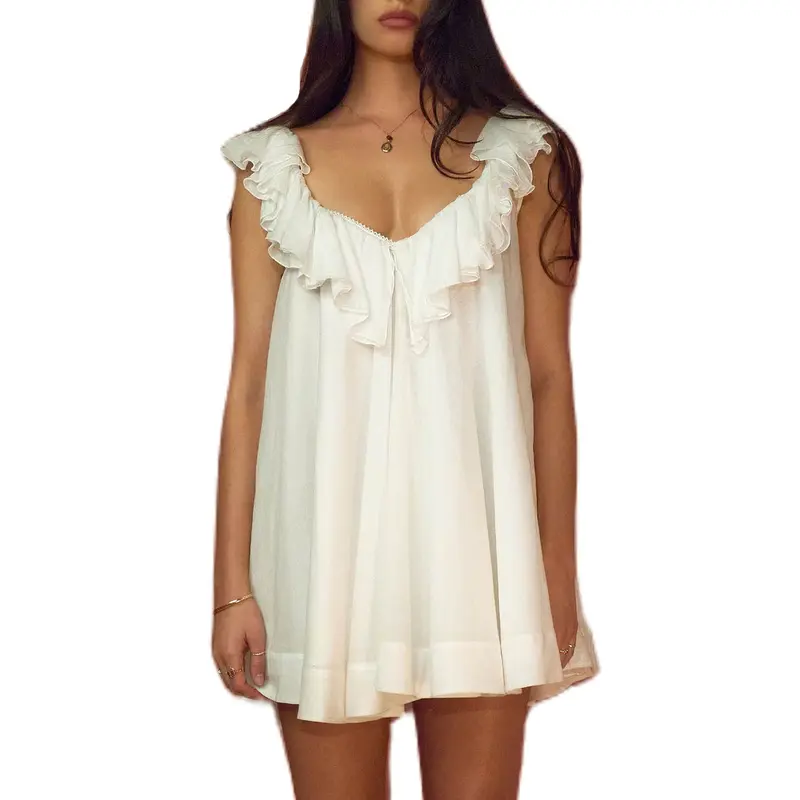 sachin and babi light blue dress Rya Collection Dahlia Chiffon Babydoll Chemise & Panties Set