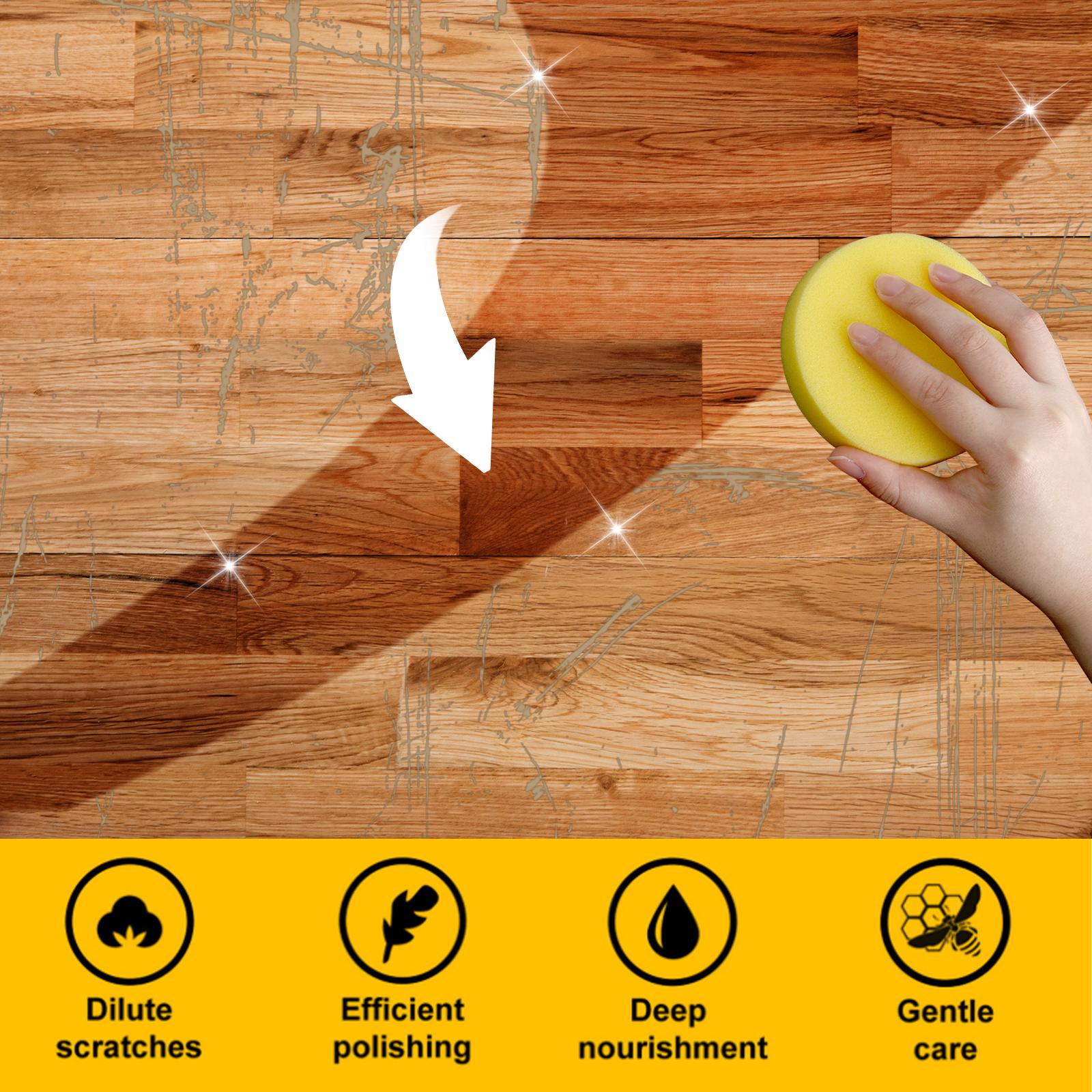 Jakehoe16  Beeswax Wood Polish Spray – Natural, Non-Greasy Formula for a High-Gloss Shine & Superior Surface Protection