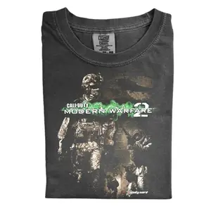 The Call Of Duty Modern Warfare Comfort Color T-shirt, Gamer Girl Graphic T-shirt, Gift for Men, Gift for Women, Crew Neck T-shirt, Trending T-shirt