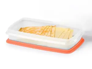 Tupperware Snack Stor Slim - Deli Keeper Container - the perfect storage solution for deli meats and cheeses