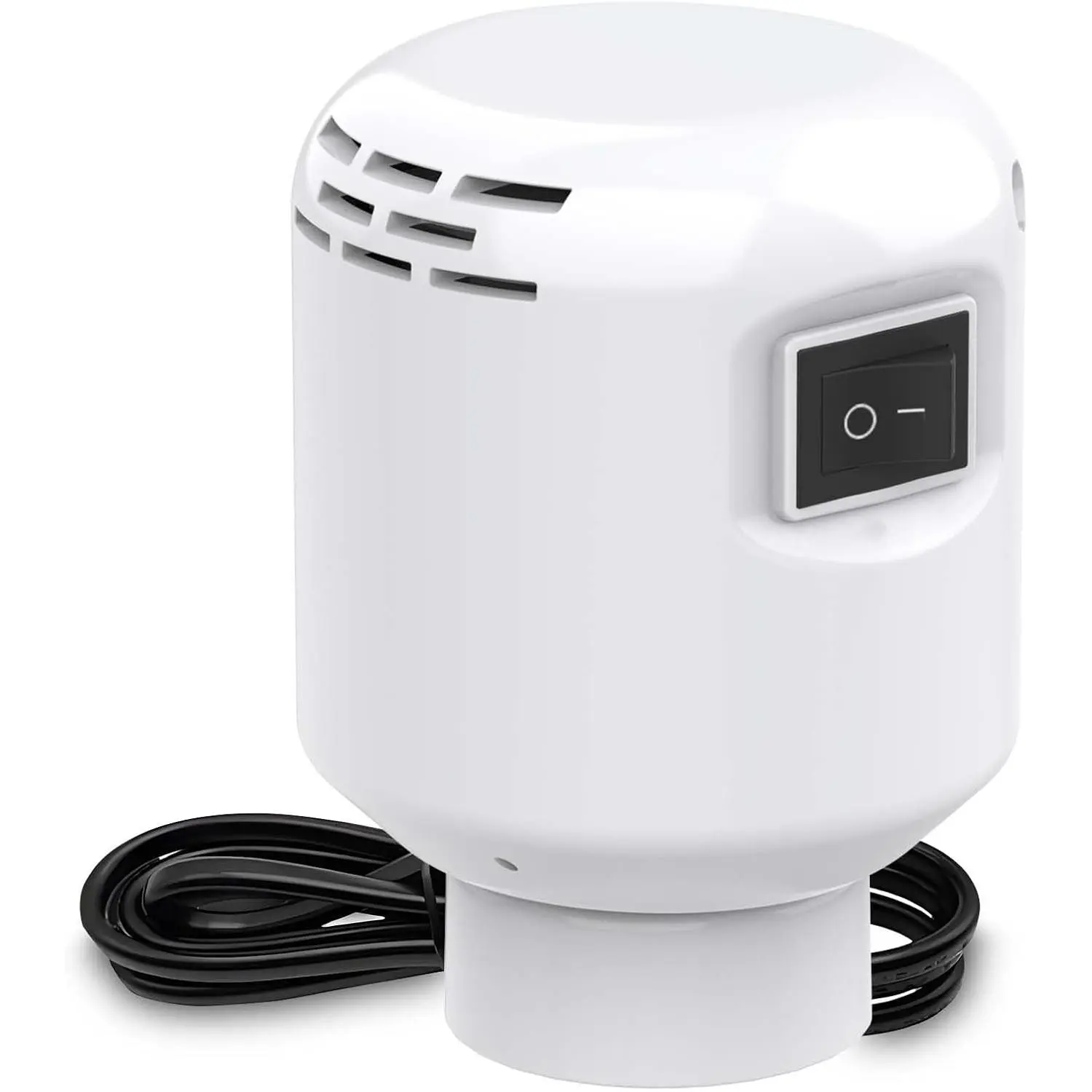 Electric Pump for Vacuum Storage Bags, 55W 5000PA Portable Travel Vacuum Pump for Various Vacuum Seal Bags, Space Saver Vacuum Storage Bag Pump for Compression Clothing, Blanket, Luggage, White