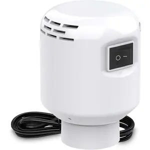 Electric Pump for Vacuum Storage Bags, 55W 5000PA Portable Travel Vacuum Pump for Various Vacuum Seal Bags, Space Saver Vacuum Storage Bag Pump for Compression Clothing, Blanket, Luggage, White