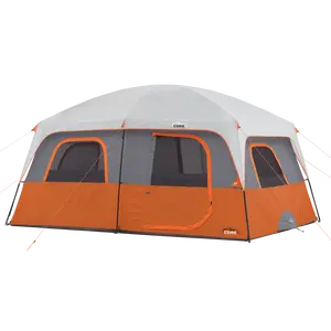 10 Person Straight Wall Cabin Tent