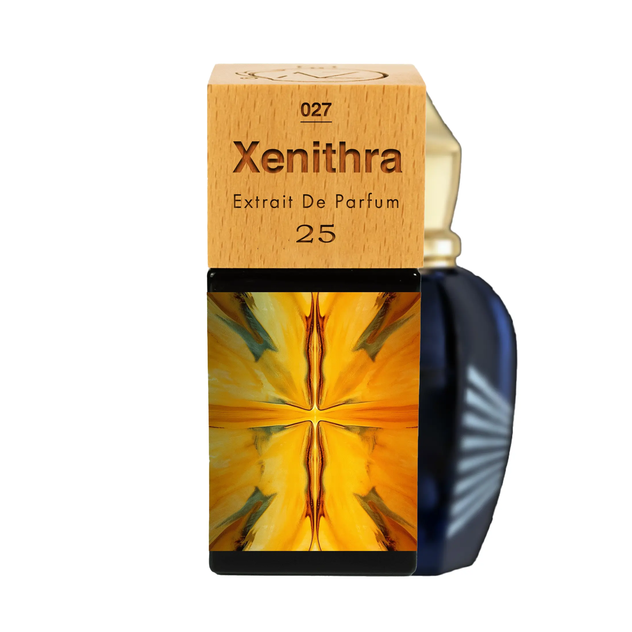 Xenithra N°27 | Rhubarb, Grapefruit, Saffron and Ginger; Suede, Juniper and Leather; Vetiver, Amber and Musk. Home fragrance