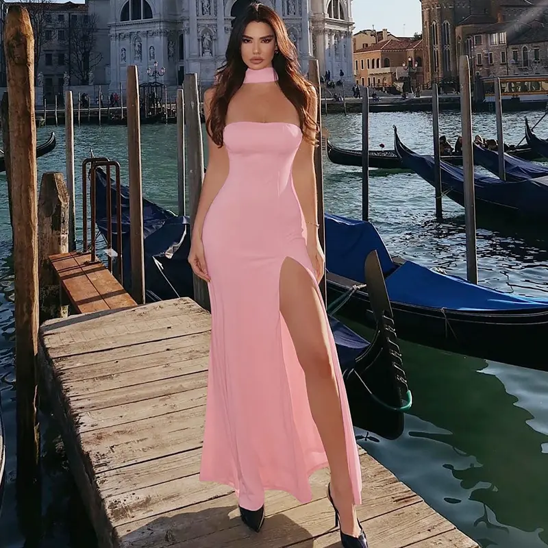 Strapless Maxi Dress with High Slit & Detachable Scarf Women's Sexy Elegant Sleeveless A Line Dress Outfit Gown Summer Night Party Dating Solid Color Dresses - TikTok Shop Strapless Maxi Dress with High Slit & Detachable Scarf Women's Sexy Elegant Sleeveless A Line Dress Outfit Gown Summer Night Party Dating Solid Color Dresses - TikTok Shop