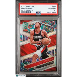 2023 Panini Spectra Kris Murray #144 Psychedelic PSA 10 Rookie RC