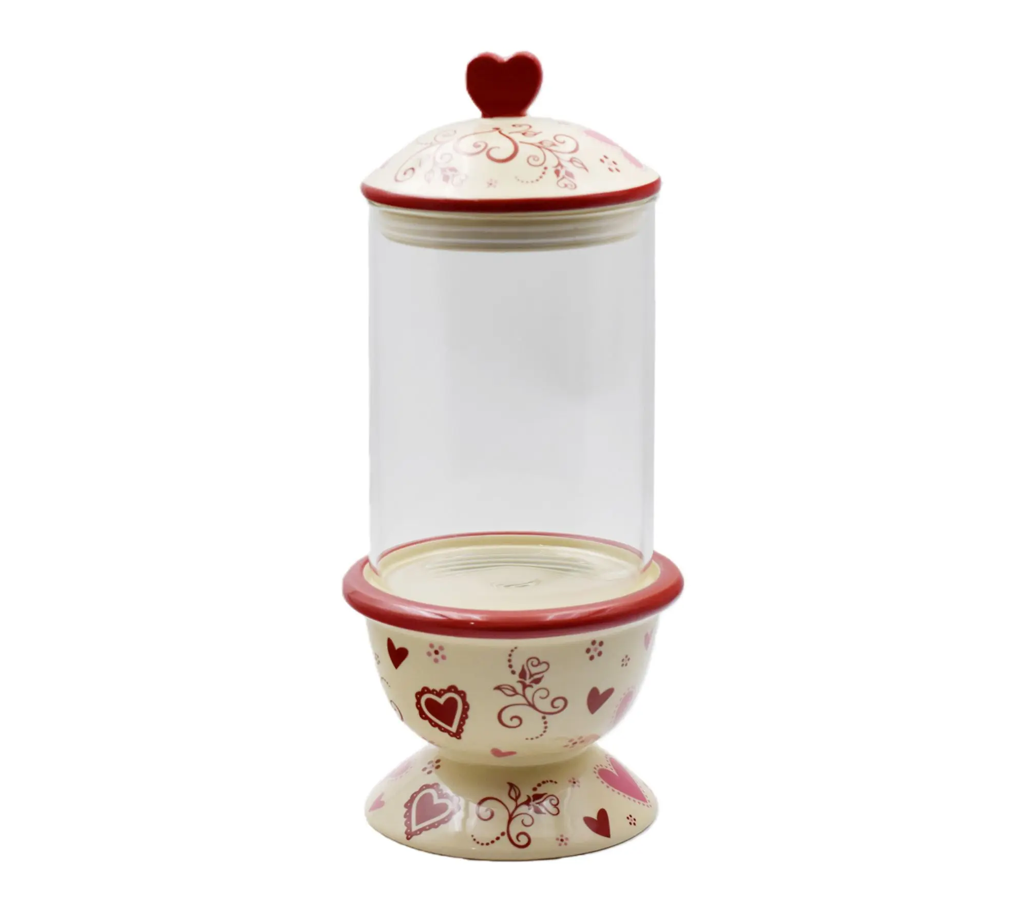 Temp-tations Seasonal 14" Store and More Pedestal Jar Temp-tations Seasonal 14" Store and More Pedestal Jar