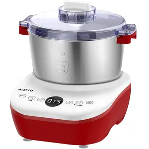 AIZIYO 7QT DoughChief | Electric Touch Control Dough Mixer | Ferment Function 304 Stainless Steel Bowl Perfect for Sourdough Bread Pizza kitchen