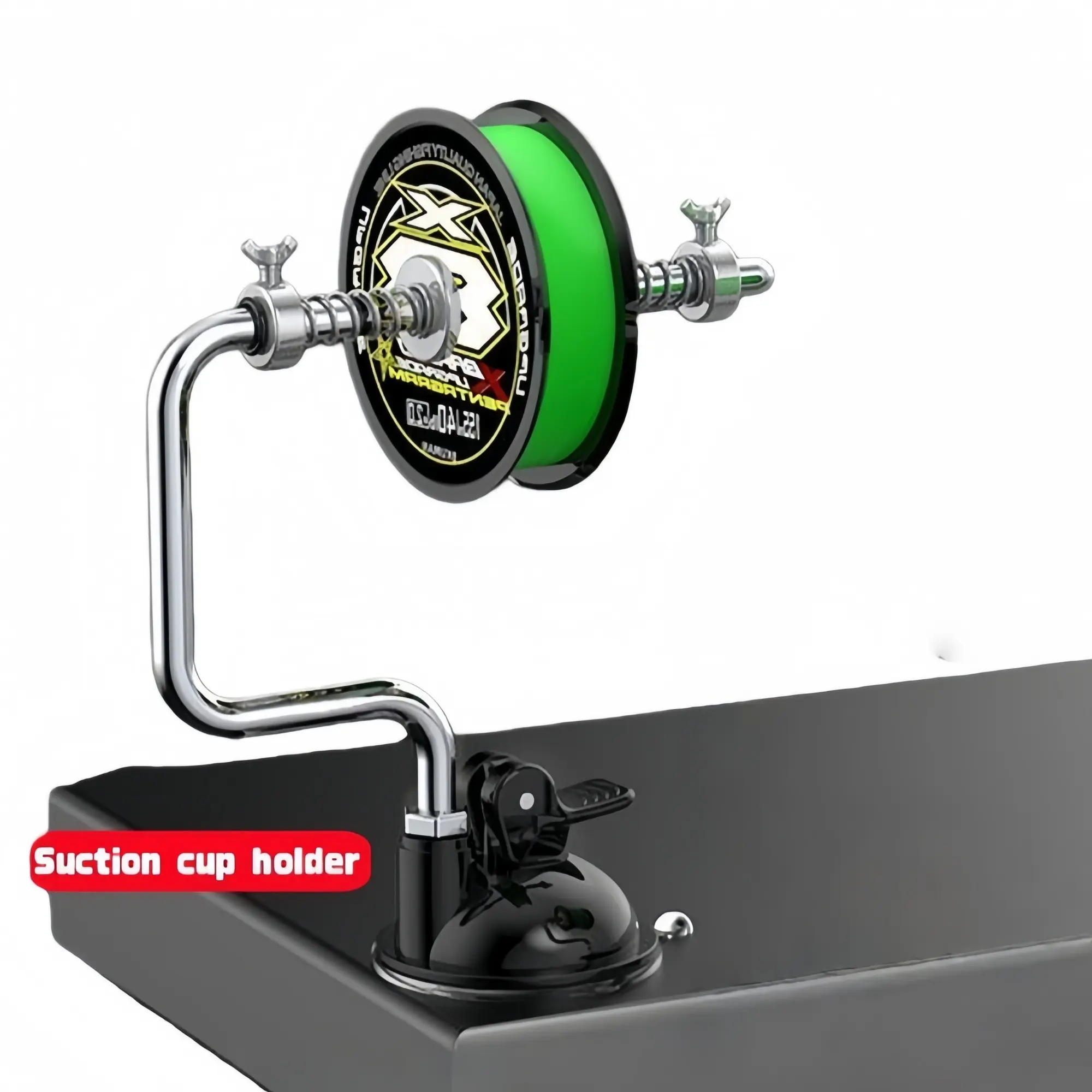 Fishing Line Suction Cup Winder, Portable Fishing Line Spooler, Fishing Supplies For Beginners and Veterans, Outdoor Sport
