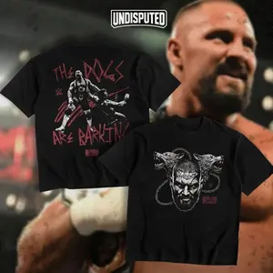 UNDISPUTED Bron Breakker WWE Heavy Cotton Unisex Shirt Wrestler Tshirt Wrestling Fan Apparel Menswear Direct-to-garment Breathable Printing O8Q