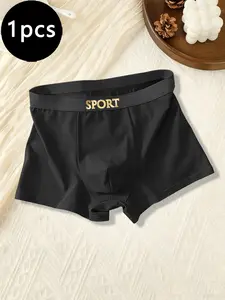 Men's Knitted Underwear Set, Comfortable Breathable Design, Perfect Fit, Pure Color, 1/2/3/4/5/6/7/8 Pieces, All Seasons