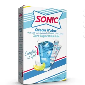 Sonic Ocean Water Zero Sugar Drink Mix- 6 Sticks Per box