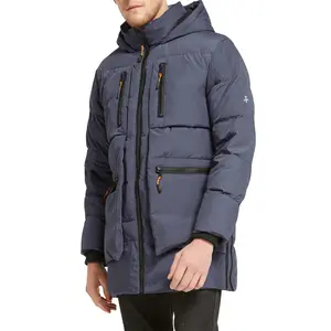 Orolay Men's Thickened Down Jacket, Versatile Winter Puffer Jacket for Outdoor & Daily Wear - Windproof, Multiple Pockets, and Warm Hood