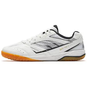 Anta Anion Badminton and Table Tennis Shoes with Shock Absorption, Anti-Slip, and Durability for Men and Women Trending Shoes, House White Official Shoes to Get / Maison Mihara Verifiable, with credentials and supporting global authentication