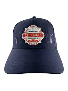 Chicago Street Race Hat Cap Strap Back Mens One Size Blue NASCAR Racing 2024