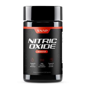 Snap Supplements - Nitric Oxide Booster - Support Healthy Blood Circulation - Nitric Oxide Supplement for Men and Women - 3rd party tested - 90 Count