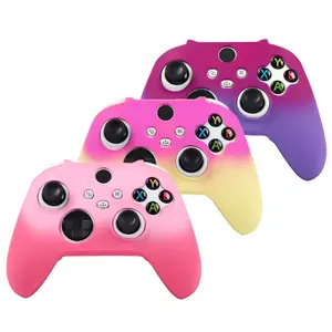 Soft Silicone Protective Case For Xbox Series S Controller Skin Gamepad Cover Games Accessories for Xbox Series X Joystick Esports Controller