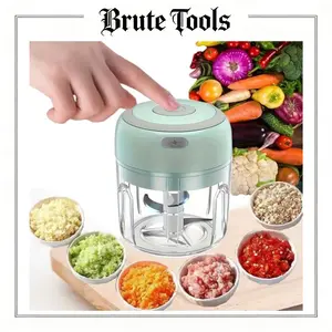 250ML Portable Electric Garlic Chopper - USB Mini Mincer, Compact Food Prep Tool for Vegetables, Onions