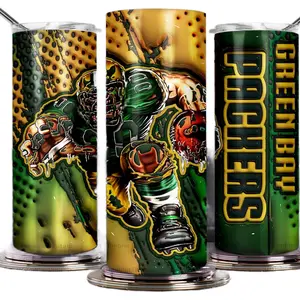 20oz Green Bay Skinny Tumbler