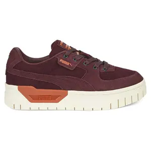 PUMA Womens Cali Dream Wooly Platform Sneakers Shoes Casual - Red PUMA Womens Cali Dream Wooly Platform Sneakers Shoes Casual - Red