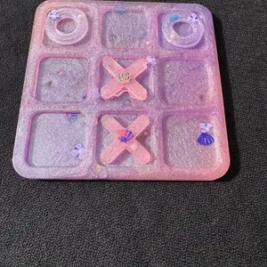 Mermaid Tic Tac Toe Board