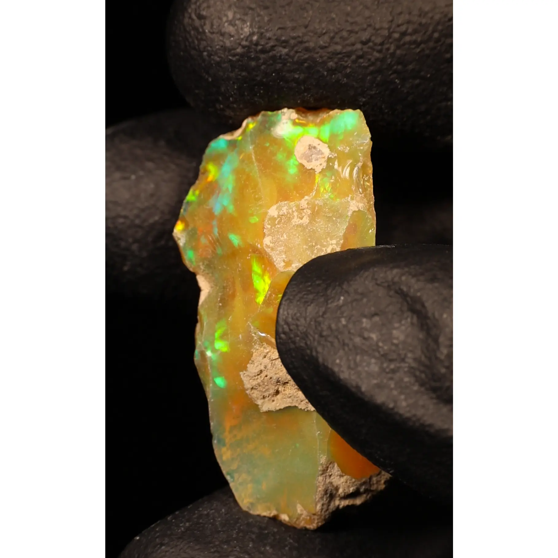 3.58g Rough Ethiopian Jewelry Grade Welo Opal