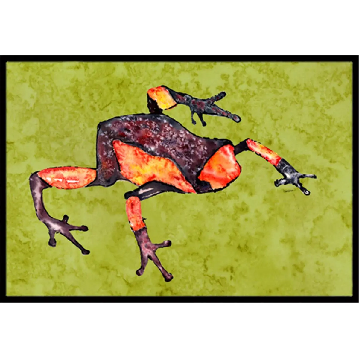 Frog Indoor Or Outdoor Doormat, 24 x 36 in.