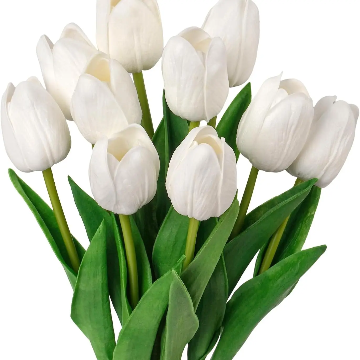10pcs Artificial Tulips with Stems, High-Quality Faux Flowers, Decorative Fake Tulips, Artificial Flower Decorations, Perfect for Home Decor, Office Settings, Parties, Wedding Bouquets, Centerpiece Arrangements, and Dining Table Embellishments