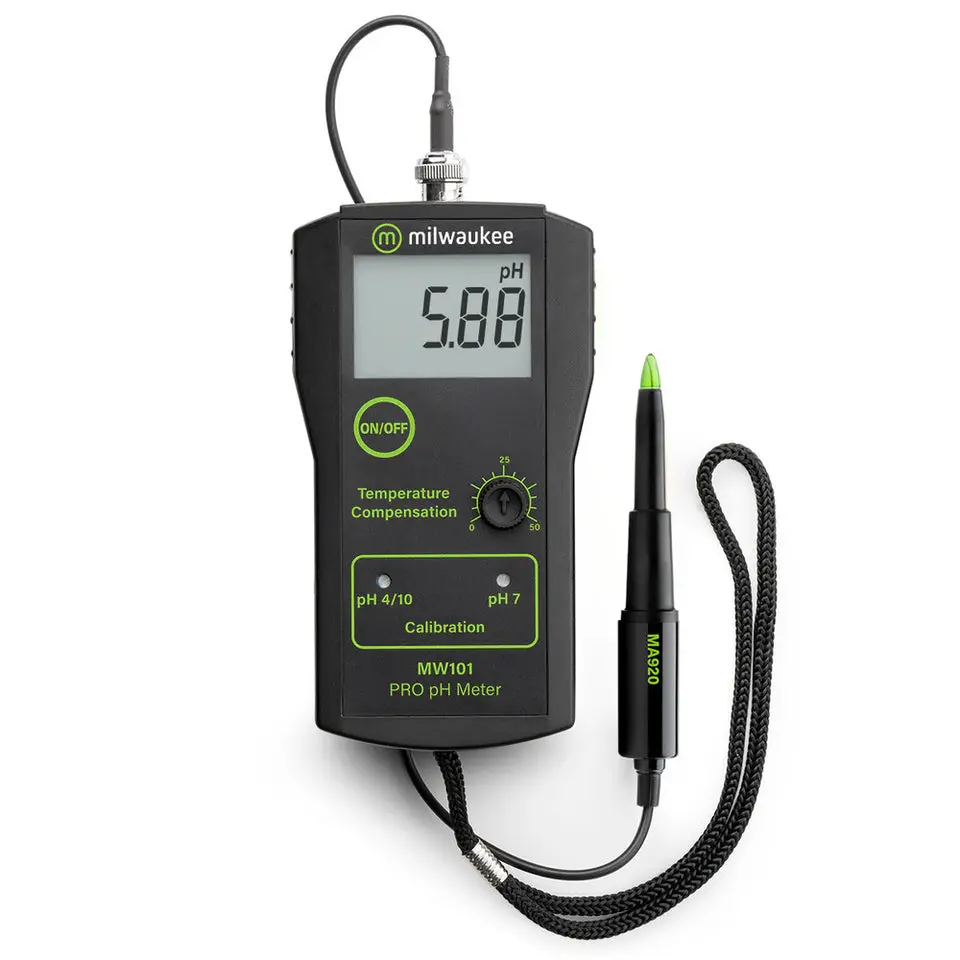 Milwaukee MW101-SOIL PRO pH Meter for Soil or Slurry Analysis