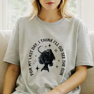 Angler Fish Tshirt/Sweatshirt/Hoodie, Anglerfish shirt, Marine Life , Inspirational Shirt, Fish Shirt, Full Size Range, Perfect