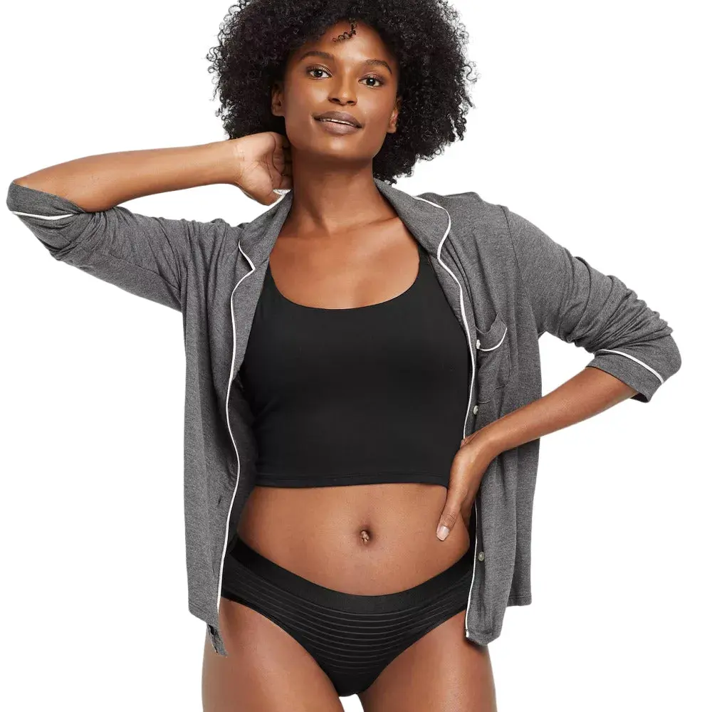 Women's Striped Shadow Cheeky Underwear Auden Size S