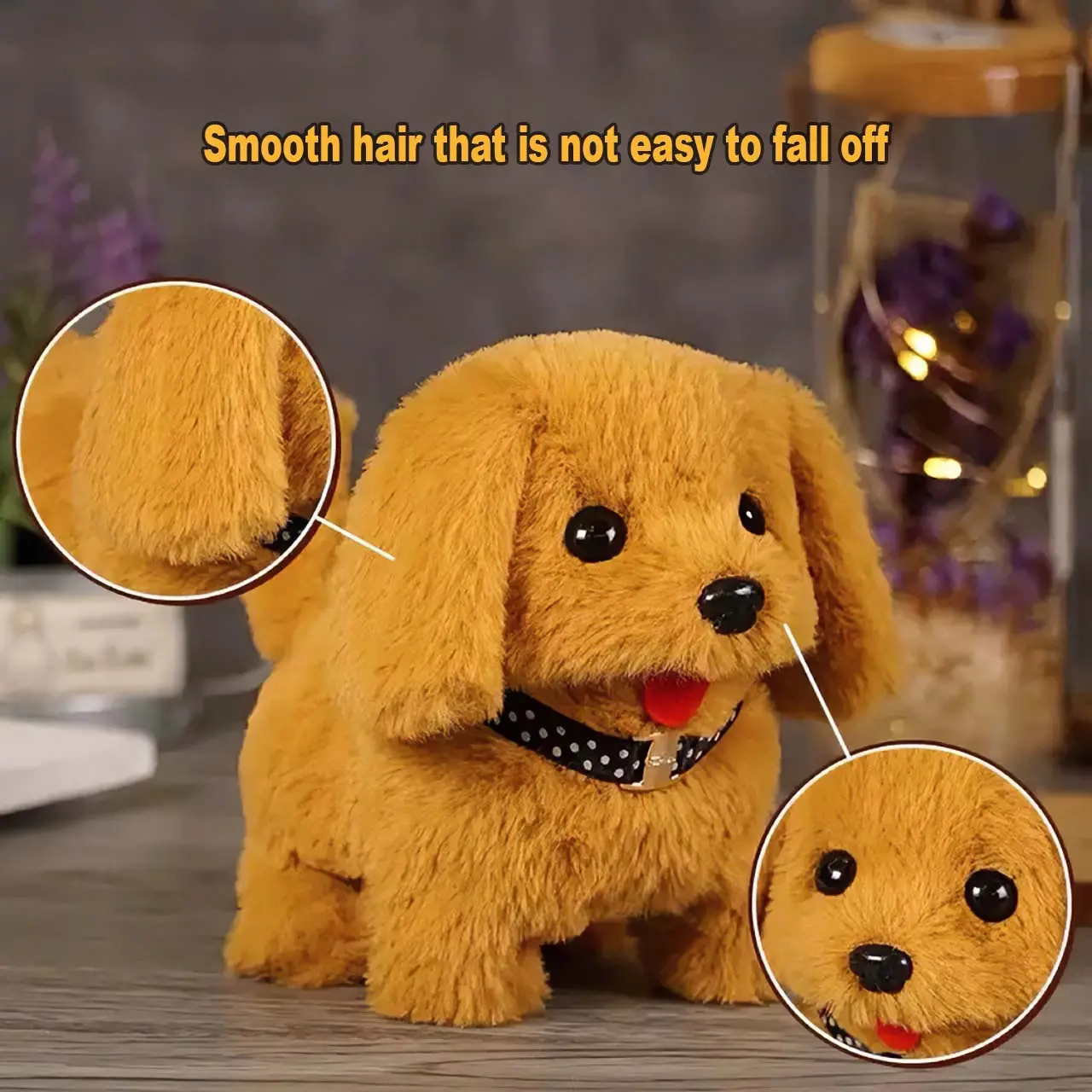 New Realistic Robotic Dog PlushToy-Interactive Puppy That Walks, Barks  &Wags Tail, Adorable Smart Pet Toy for Kids &All Ages, Perfect Christmas  Gift for DogLovers and Famiy Fun - TikTok Shop