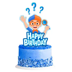 Blippi Cake Topper - Blippi Party Supplies