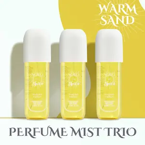 SOLO Hair & Body Fragrance Mist Spray for Women, Coconut & Warm Sand Floral Fruity Scents, Perfect for Dating, Parties, Daily Use & Gift for Her (6.1 fl oz)