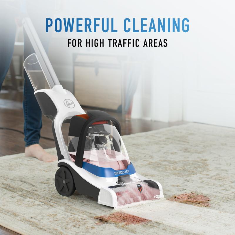 Hoover Powerdash Pet Compact Carpet Cleaner Machine for Small Spaces, Lightweight and Efficient Cleaning Solution for Carpets and Rugs, Model FH50710CN
